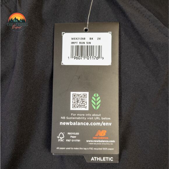 NWT New Balance Impact Running Shorts 2 in 1 Black 5 Inch Women's Size 2XL - Picture 8 of 11